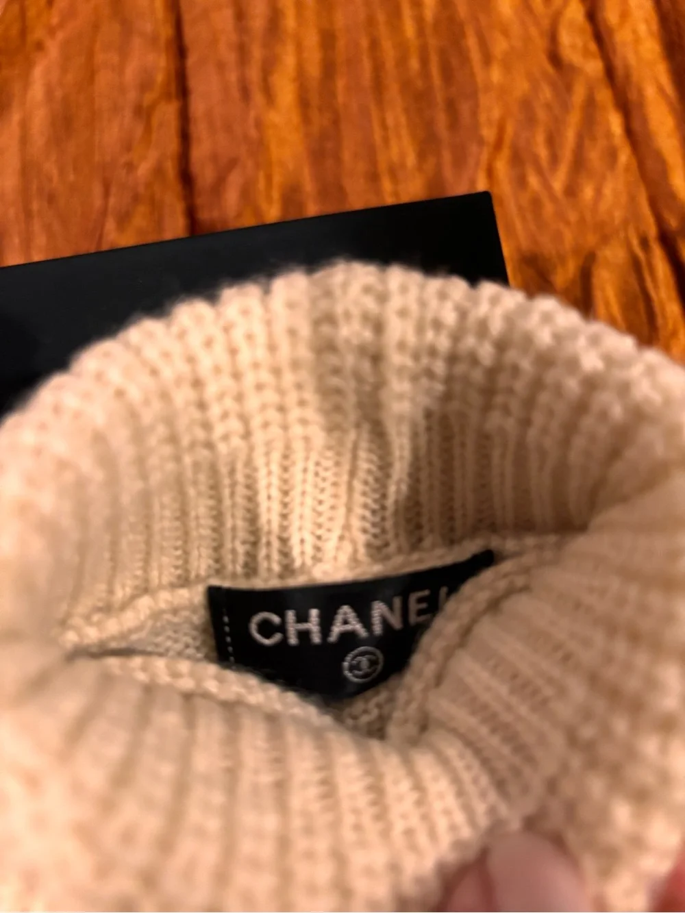 CHANEL soft ecru